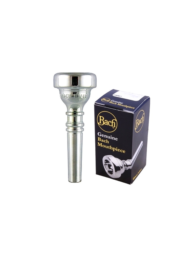 Bocchino Bach Per Tromba – Modello 5C Placcato Argento, Suono Caldo E Brillante