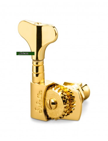 SCHALLER M4 530 GOLD TUNER SET Clavijeroo dorado 2+2