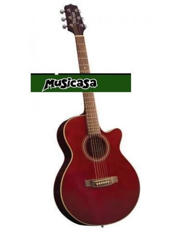 TAKAMINE EG540C RED ELECTRO-ACOUSTIC GUITAR USADA