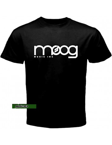 MOOG T-SHIRT BLACK LOGO Camiseta MOOG SYNTH TSHIRT