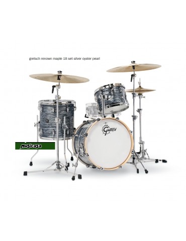Gretsch Renown Maple set de bateria 12-14-16-18 silver oyster pearl