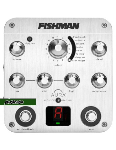 FISHMAN AURA Spectrum DI Pedal efe DI Acústica