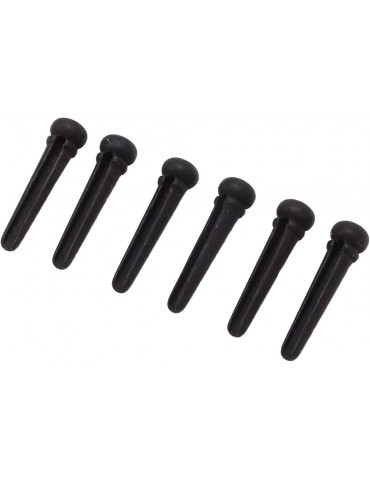 PURAVIDA PIN SET Guitar Bridge Pin Ebony Guitar