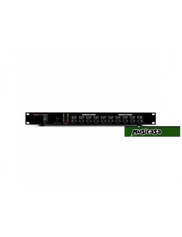 FONESTAR FDT-112 RACK MIXER  Distribuidor audio rack prensa de 40 salidas