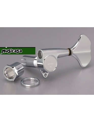 Gotoh GB707-5-C 3+2 5-STRING SET Cromado Clavijero Bajo Cromado