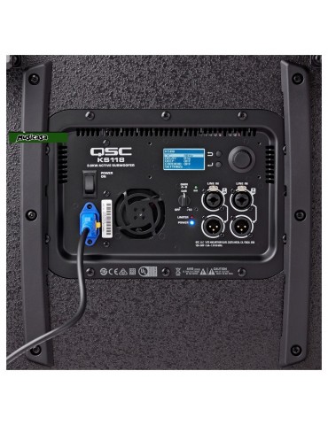 QSC KS118 ACTIVE SUBWOOFER Subgraves autoamplificado 1x 18