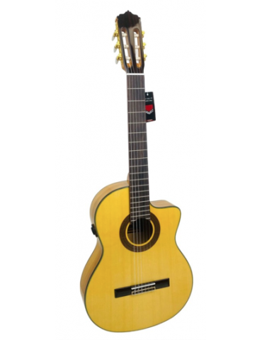 JOSE GOMEZ F80-EQ DOUBLE OS-1 Cutaway, Guitarra Flamenca Cutaway