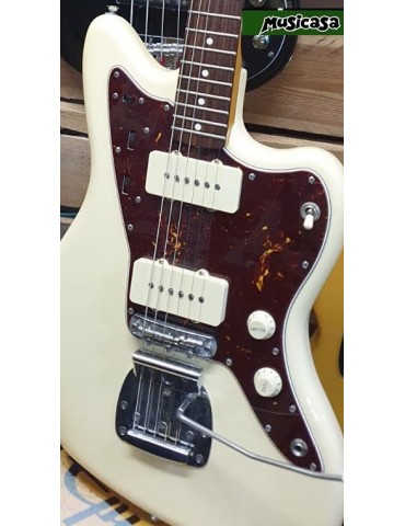 SQUIER WHITE JAZZMASTER J MASCIS GUITARRA USADA