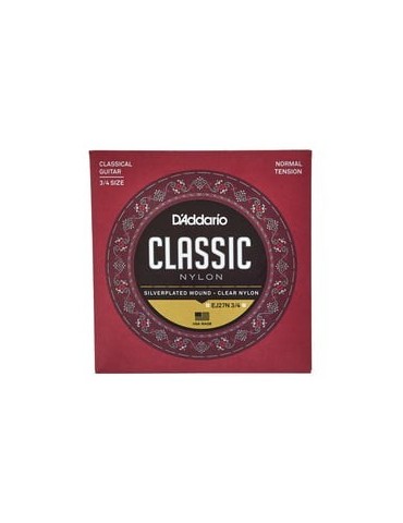 D'ADDARIO EJ-27 3/4 juego cuerdas guitarra 3/4
