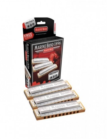 Propack 3 Armónicas Hohner...