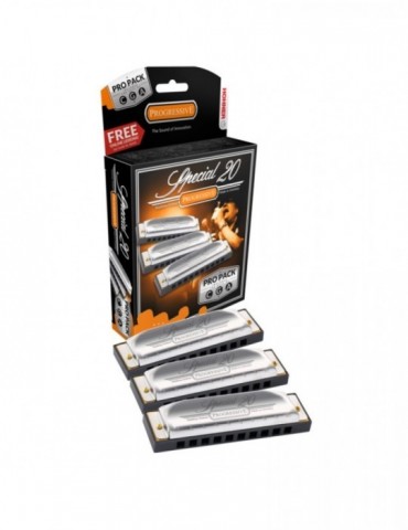 Propack 3 Armónicas Hohner...