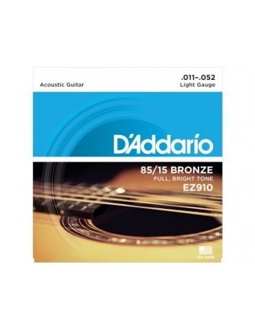 D'ADDARIO EZ-910 JUEGO ACUSTICA