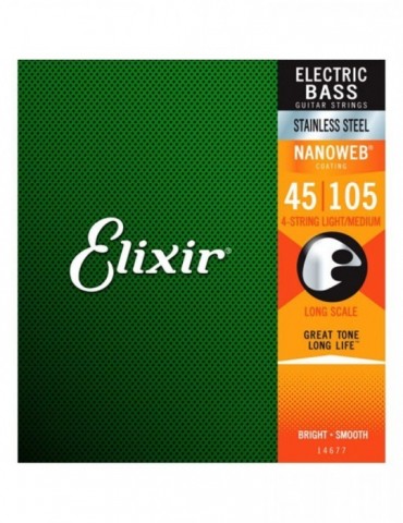Juego Cuerdas Bajo Elixir...