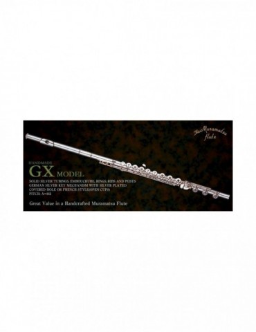 MURAMATSU GX RCEOHIII FLAUTA TRAVESERA PLATA DESALINEADA HEAVY