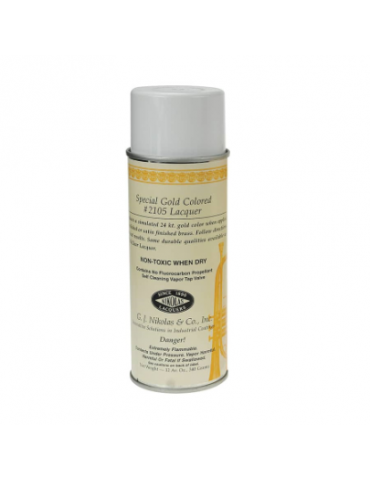 Nikolas spray laca dorada 2501G