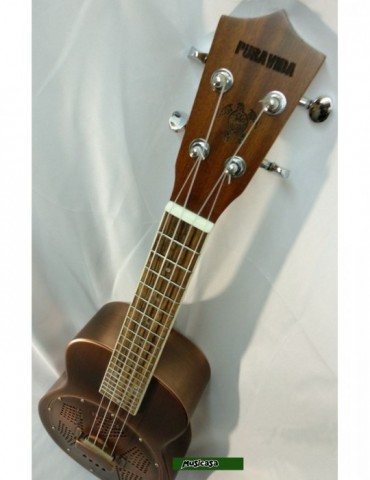 PURAVIDA UKULELE RESONAR BSU003G Reso-uke BRASS