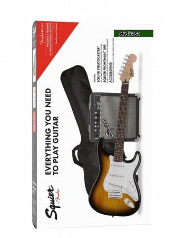 Squier Affinity Stratocaster PACK Fender Frontman 10G Bk