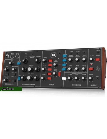 Behringer D Synthesizer Eurorack-sized Analog Monosynth Module