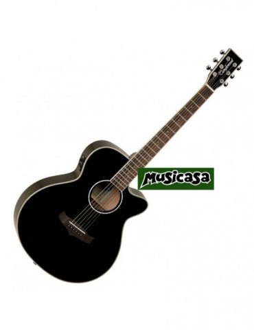 TANGLEWOOD TSF-CE-BK Guitarra electroacústica, Fishman NEGRA