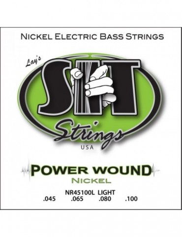 SIT Powerwound NR45100L BASS 4-STRING SET 045-100 Juego Cuerdas Bajo