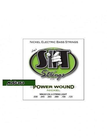 SIT Powerwound NR530125L 030-125 BASS 6-STRING SET 050-130