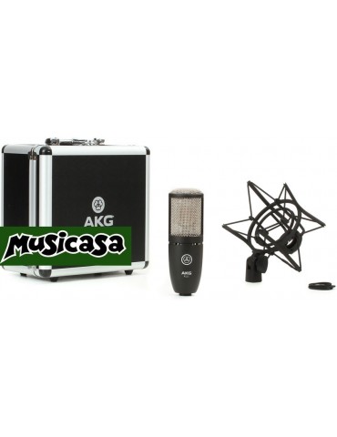 AKG P-220 STUDIO MIC Micro.Estudio Gran diafragma PERCEPTION Inc case