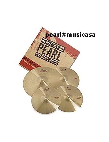 PEARL CYMBAL SET PCP204 Juego de platos 16-20-14hihat