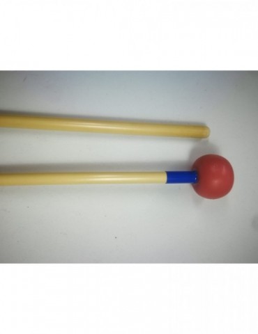 DG parella maces Xilòfon cap de goma dura