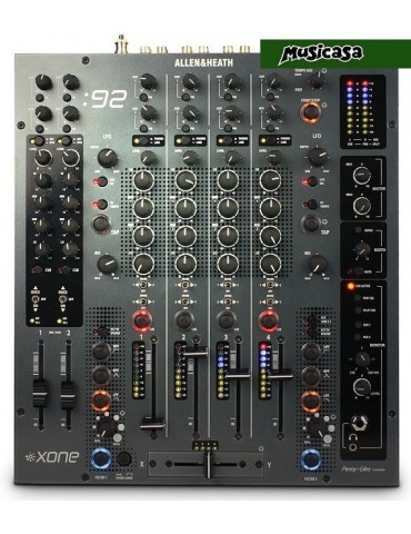 ALLEN & HEATH XONE 92 Mixer 8 into 2 club DJ mixer LINEAR Faders