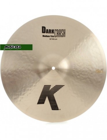 ZILDJIAN 18 K DARK CRASH MEDIUM THIN