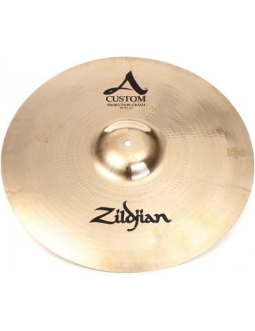 ZILDJIAN 18 A CUSTOM PROJECTION CRASH PLATO Natural, brillante,