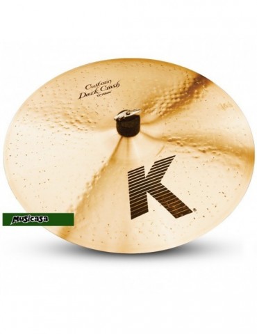 ZILDJIAN 17 K CUSTOM DARK CRASH Plato Crash