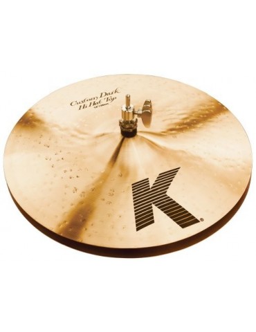 ZILDJIAN 14 K CUSTOM DARK HI HAT Charles PAR