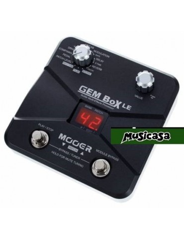 GEMBOX LE EFFECTS PROCESSOR GUITAR MOOER