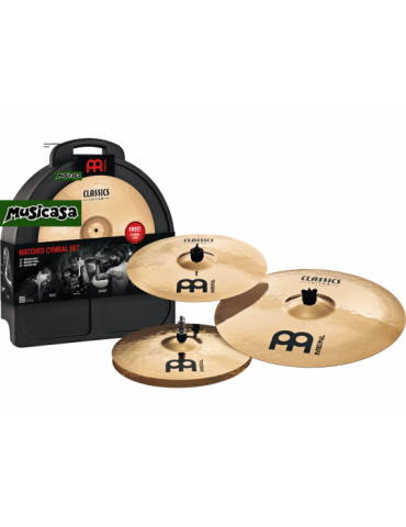 MEINL CLASSICS CUSTOM 14"-16"-20" CLASSICS CUSTOM MATCHED SET  Juego de platos