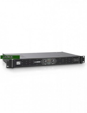 LDSYSTEMS XS200 POWER AMP AMPLIFICADOR ETAPA DE POTENCIA