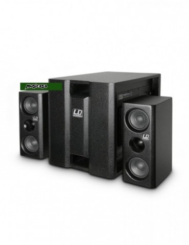 LDSYSTEMS DAVE 8XS Sistema PA compacto activo NEGRO