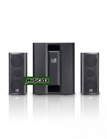 LDSYSTEMS DAVE8 ROADIE  PA SYSTEM EQUIPO COMPLETO DE SONIDO
