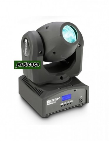 CAMEO NanoBeam 300 Minicabeza móvil  LED Cree RGBW 30 W, PAN ilimitado.mando