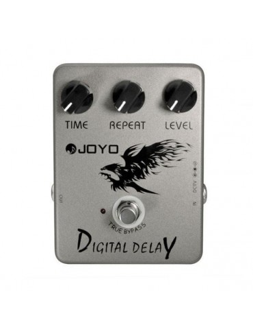 JOYO JF-08 Digital DELAY Range:25ms-600ms.True Bypass. Pedal efecto