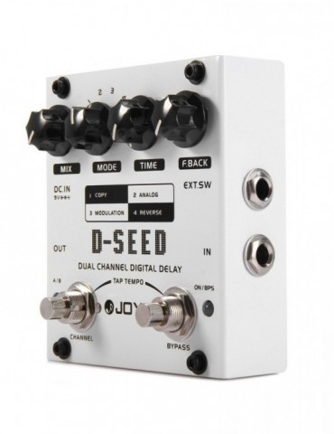 JOYO D SEED DELAY PEDAL Dual Channel Digital Pedal efecto  Octavador