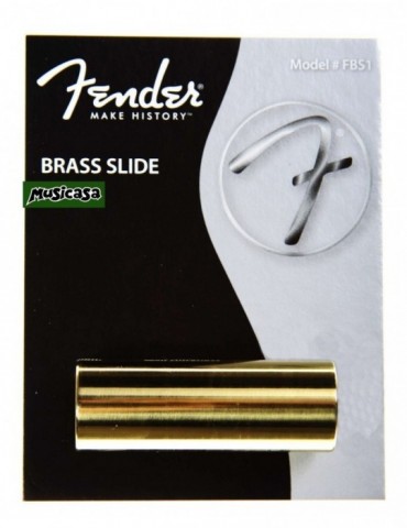 FENDER SLIDE FBS2 BRASS Largo 60mm/Diametro interno22mm 0992301002