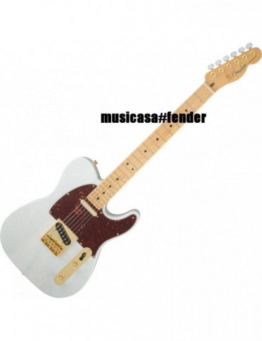 FENDER TELECASTER LTD ED SELECT LITE ASH MN WBL 01700803701 WHITE BLO