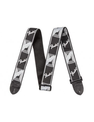 FENDER STRAP MONOGRAM BK/LG/DG GREY  2"  0990681543 Correa guitarra