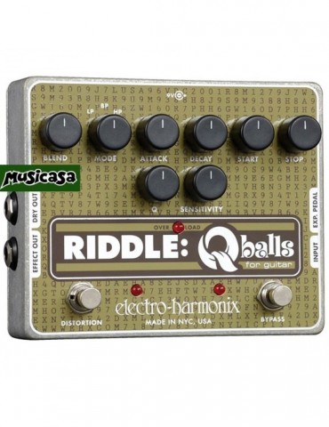 ELECTRO-HARMONIX RIDDLE Q Balls for Guitar - transistor radio effect