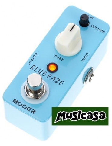 MOOER BLUE FAZE PEDAL FUZZ COMPACT PEDAL