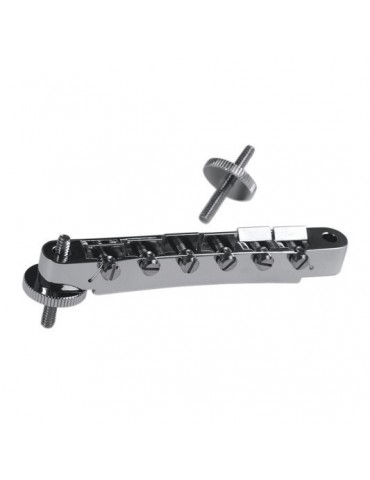 GIBSON PBBR-010 BRIDGE FULL ASSY Chrome ABR-1 w/ Full Assembly