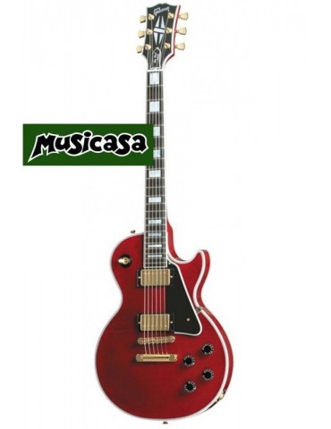 GIBSON LES PAUL CUSTOM LPCWRGH1 Gui Ele incl. Estuche WINE RED