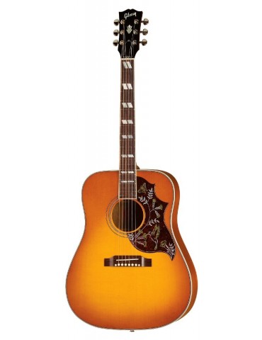 GIBSON HUMMINGBIRD HERITAGE SUNBURST SSHBHCNH1 guitarra acustica CASE