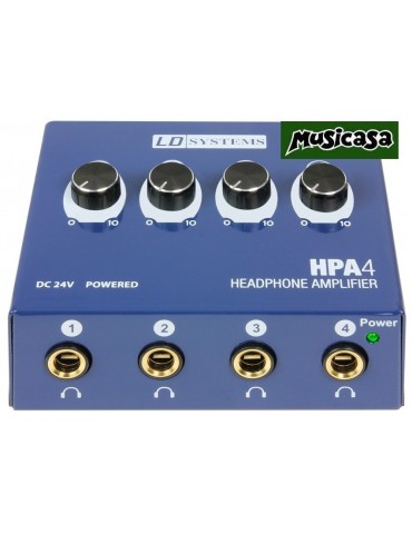 LDSYSTEMS HPA 4 HEADPHONE AMP Amplificador de Auriculares 4 Canales